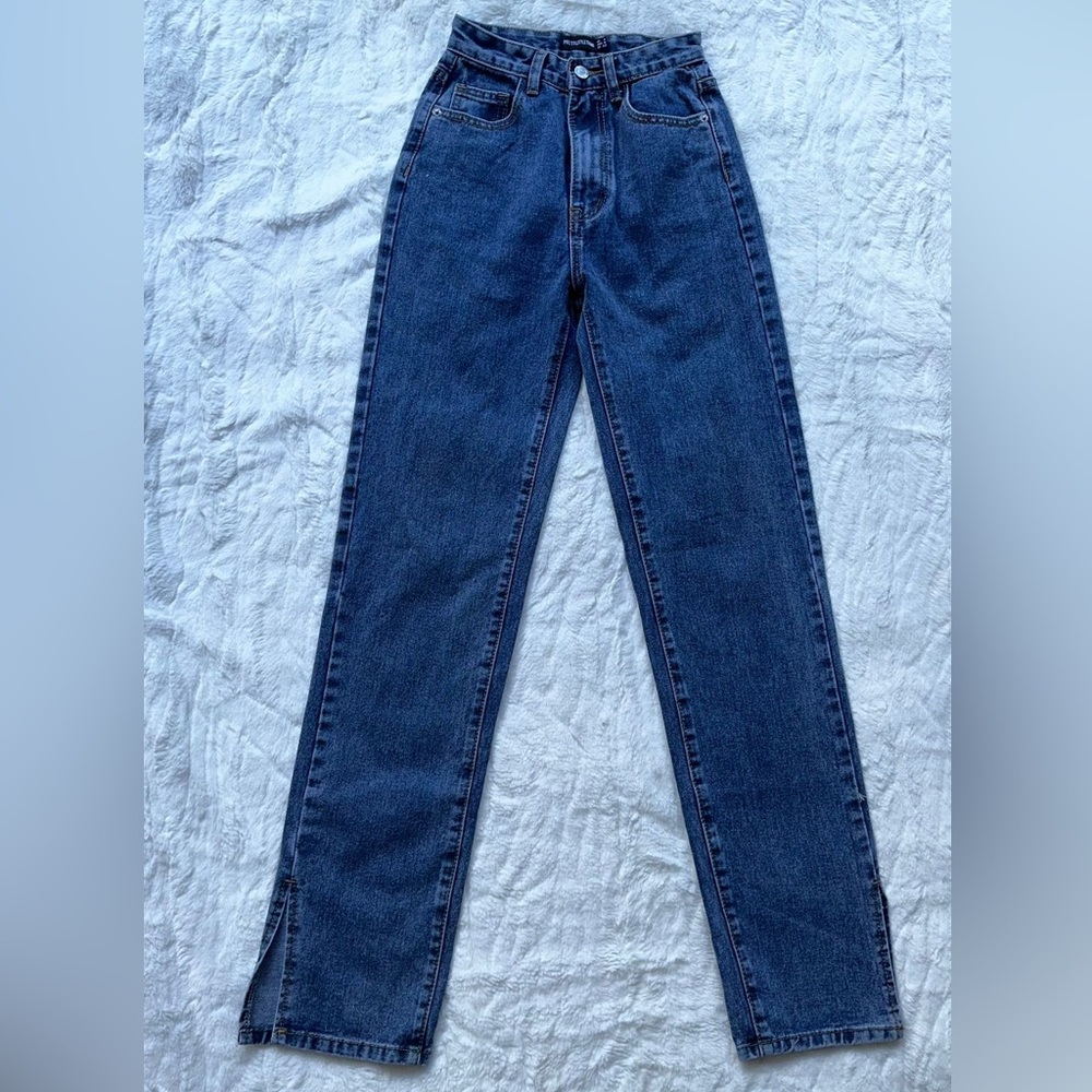 Jeans tallo alto.